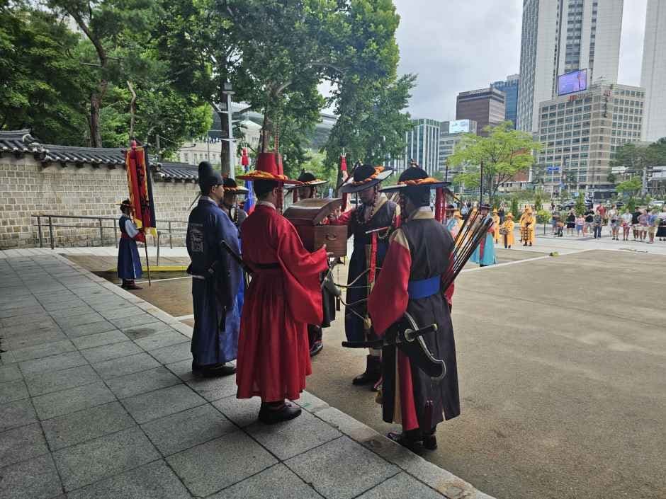 서울 왕궁수문장 교대의식 2